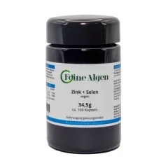 Zink+Selen 100 vegane Kapseln von feine-algen